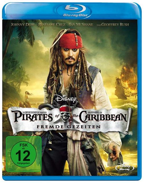Cover for Pirates Of The Caribbean 4 · Pirates of the Caribbean 4 - Fremde Gezeiten (Blu-ray) (2011)