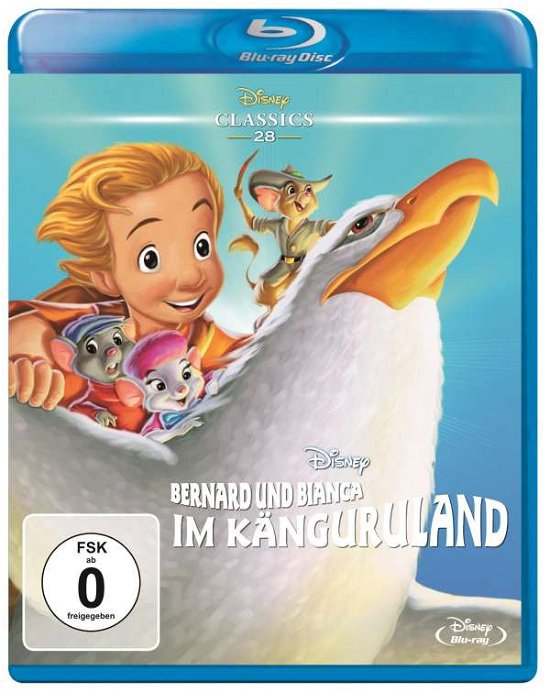 Cover for Bernard &amp; Bianca 2 · Bernard &amp; Bianca 2 - Im Känguruland - Disney Cl. (Blu-ray) (2018)