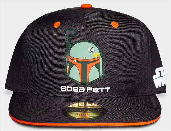 Boba Fett - Bounty Hunter Boys Snapback Cap Black (Cappellino) - Star Wars: The Mandalorian - Merchandise -  - 8718526132571 - 28. juli 2023