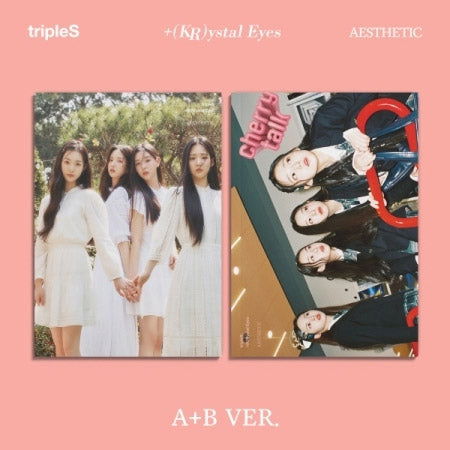 Cover for Triples &amp; +(KR)ystal Eyes · Aesthetic (CD/Merch) (2023)