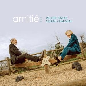 Cover for Valerie Sajdik &amp; Cedric Chauveau · Amities (LP) (2025)