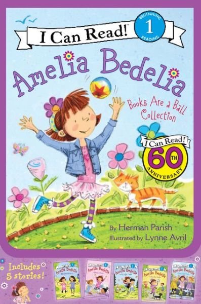 Cover for Herman Parish · Amelia Bedelia I Can Read Box Set #2: Books Are a Ball - I Can Read Level 1 (Paperback Book) (2017)