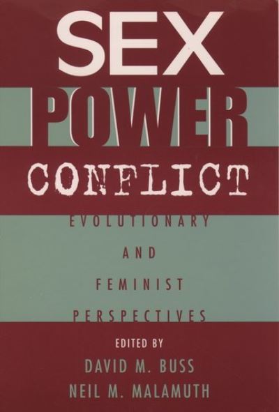 Cover for David M. Buss · Sex, Power, Conflict: Evolutionary and Feminist Perspectives (Taschenbuch) (1996)