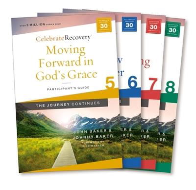 Celebrate Recovery: The Journey Continues Participant's Guide Set Volumes 5-8: A Recovery Program Based on Eight Principles from the Beatitudes - Celebrate Recovery - John Baker - Bücher - HarperChristian Resources - 9780310131571 - 22. Juni 2021