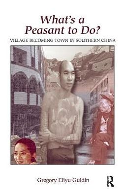 Cover for Greg Guldin · What's A Peasant To Do? Village Becoming Town In Southern China (Hardcover Book) (2019)