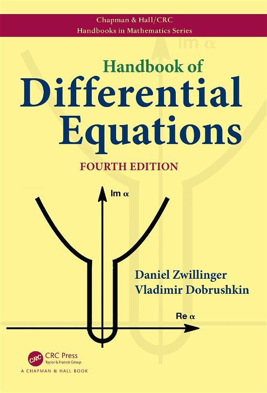 Cover for Zwillinger, Daniel (Rensselaer Polytechnic Institute, NY, USA) · Handbook of Differential Equations - Advances in Applied Mathematics (Gebundenes Buch) (2021)