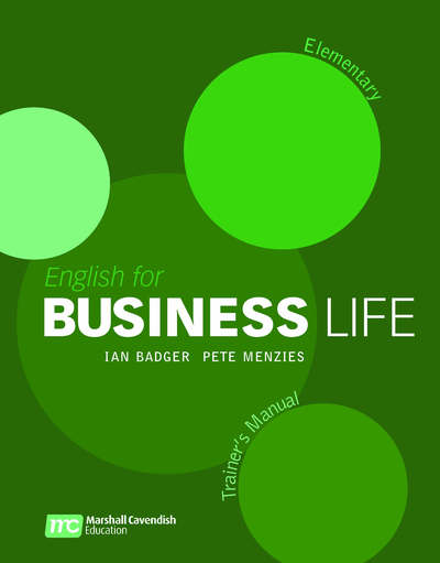 Cover for Ian Badger · English for Business Life Elementary: Teacher's Manual (Paperback Book) [New edition] (2005)