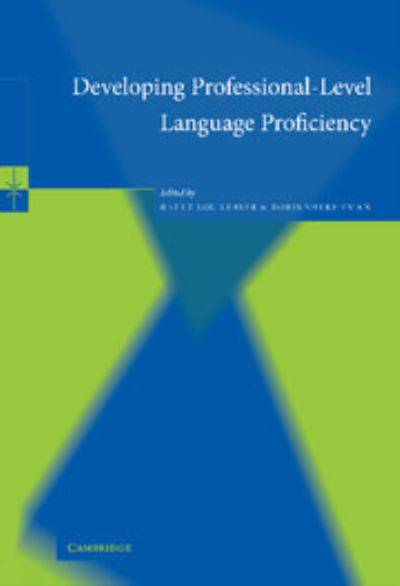 Cover for Betty Lou Leaver · Developing Professional-Level Language Proficiency (Hardcover Book) (2002)