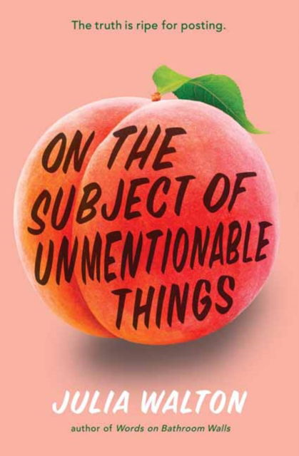 Cover for Julia Walton · On the Subject of Unmentionable Things (Hardcover Book) (2022)