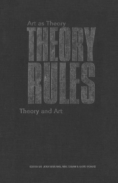 Cover for Jody Berland · Theory Rules: Art as Theory / Theory as Art - Heritage (Taschenbuch) (1996)