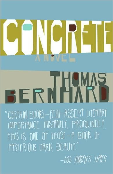 Cover for Thomas Bernhard · Concrete (Vintage International) (Paperback Book) (2010)