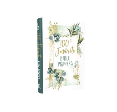 Cover for Thomas Nelson Gift Books · 100 Favorite Bible Prayers: Devotions and Prayers to Rest In God's Presence (A 100-Day Devotional) - 100 Favorite (Hardcover Book) (2020)