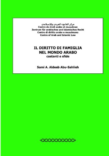 Cover for Sami A. Aldeeb Abu-sahlieh · Il Diritto Di Famiglia Nel Mondo Arabo:costanti E   Sfide (Paperback Book) [Italian, 2 edition] (2012)