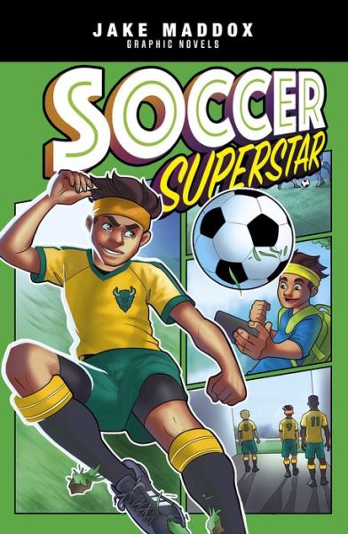 Jake Maddox Graphic Novels: Soccer Superstar - Jake Maddox - Books - Nypon förlag / Capstone - 9781496584571 - January 2, 2020