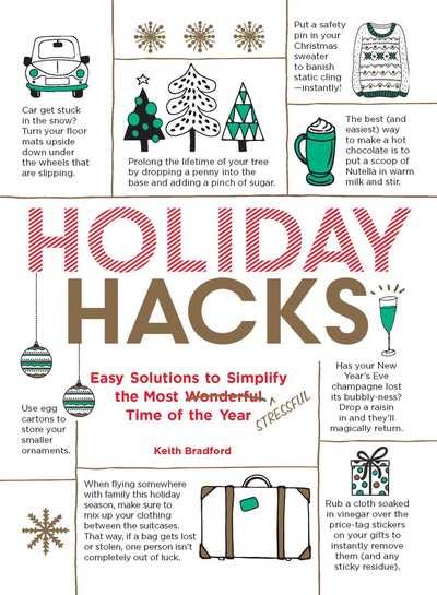 Cover for Keith Bradford · Holiday Hacks: Easy Solutions to Simplify the Most Wonderful Time of the Year - Hacks (Paperback Book) (2018)