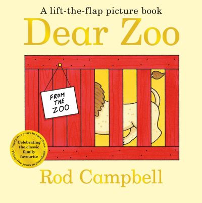 Dear Zoo - Rod Campbell - Kirjat - Pan Macmillan - 9781529017571 - torstai 16. toukokuuta 2019