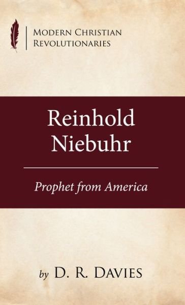 Cover for D. R. Davies · Reinhold Niebuhr (Book) (2019)