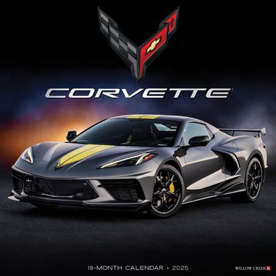 Corvette 2025 12 X 12 Wall Calendar (Foil Stamped Cover) (Calendar) (2024)