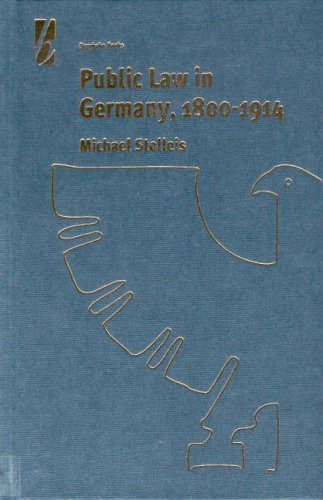 Cover for Michael Stolleis · Public Law in Germany, 1800-1914 (Gebundenes Buch) (2001)