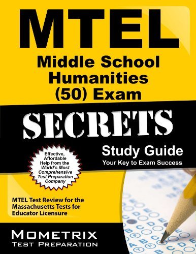 Cover for Mtel Exam Secrets Test Prep Team · Mtel Middle School Humanities (50) Exam Secrets Study Guide: Mtel Test Review for the Massachusetts Tests for Educator Licensure (Pocketbok) (2023)