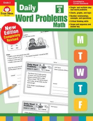 Cover for Evan Moor · Daily Word Problems, Grade 3 (Taschenbuch) (2019)