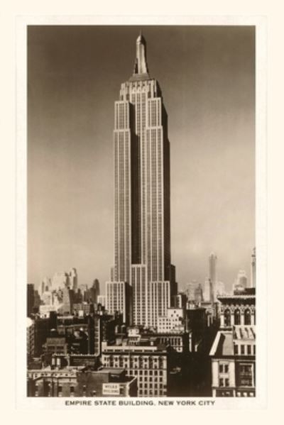 Cover for Found Image Press · Vintage Journal Empire State Building, New York City (Book) (2022)