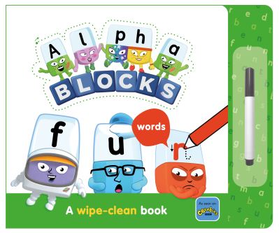 Cover for Alphablocks · Alphablocks Words: A Wipe-Clean Book - Numberblock Wipe Clean Titles (Board book) (2021)