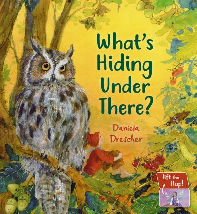 Cover for Daniela Drescher · What's Hiding Under There?: A Magical Lift-the-Flap Book (Kartongbok) [3 Revised edition] (2023)