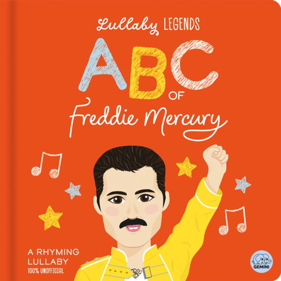 Cover for Susie Linn · ABC of Freddie Mercury: A Rhyming Lullaby - Lullaby Legends (Board book) (2025)