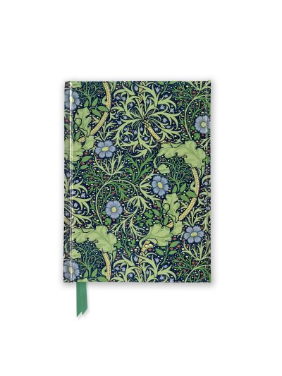 Cover for William Morris: Seaweed (Foiled Pocket Journal) - Flame Tree Pocket Notebooks (Stationery) (2022)