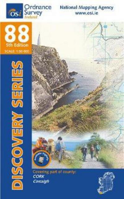 Cover for Ordnance Survey Ireland · Cork - Irish Street Maps (Kort) [5 Revised edition] (2015)