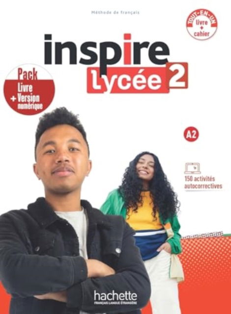 Cover for Fabienne Gallon · Inspire Lycee 2 + version numerique: Livre de l'eleve + cahier d'activites. A2 (Paperback Book) (2023)