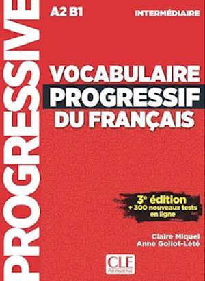 Cover for Anne Goliot-Lete · Vocabulaire progressif du francais - Niveau intermediaire (A2/B1) + Audio telechargeable (Paperback Book) (2025)