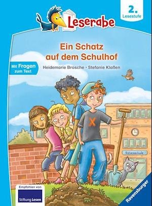 Cover for Heidemarie Brosche · Ein Schatz auf dem Schulhof - Leserabe ab 2. Klasse - Erstlesebuch für Kinder ab 7 Jahren (Innbunden bok) (2022)