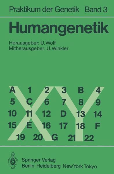 Cover for Ulrich Wolf · Humangenetik - Praktikum der Genetik (Paperback Book) (1985)