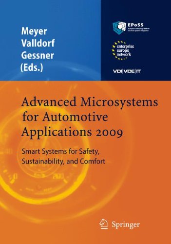 Cover for Gereon Meyer · Advanced Microsystems for Automotive Applications: Smart Systems for Safety, Sustainability, and Comfort - Vdi-buch (Pocketbok) [Softcover Reprint of Hardcover 1st Ed. 2009 edition] (2010)