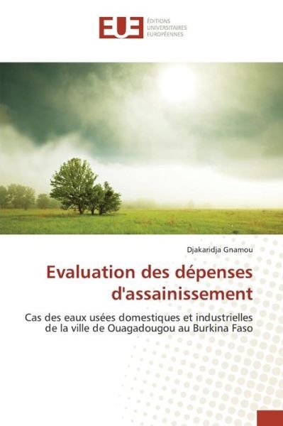 Cover for Gnamou Djakaridja · Evaluation Des Depenses D'assainissement (Pocketbok) (2015)