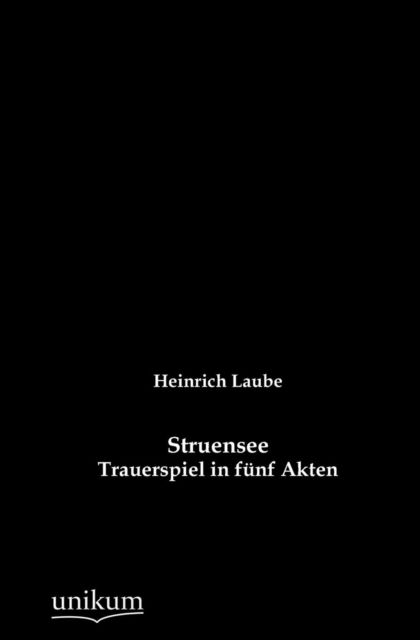 Cover for Heinrich Laube · Struensee (Paperback Book) [German edition] (2012)