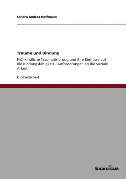 Cover for Sandra Andrea Hoffmann · Traume Und Bindung (Paperback Book) (2016)