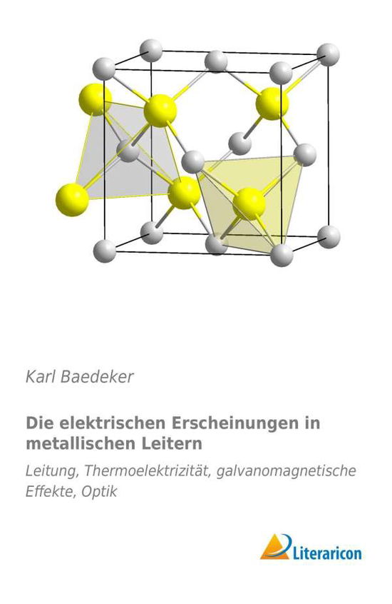 Cover for Baedeker · Die elektrischen Erscheinungen (Book)