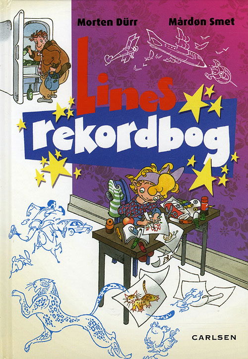 Cover for Morten Dürr · Lines rekordbog (Innbunden bok) [1. utgave] (2009)