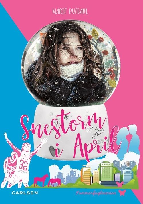 Sommerfugleserien: Snestorm i April - Marie Duedahl - Books - Carlsen - 9788711563571 - October 19, 2016