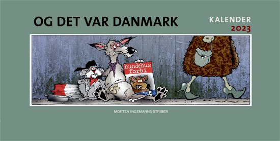 Cover for Morten Ingemann · Og det var Danmark kalender 2023 (Indbundet Bog) [1. udgave] (2022)