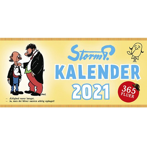Cover for Storm P. · Storm P.: Storm P. - Kalender 2021 - 365 fluer. (Innbunden bok) [1. utgave] (2020)