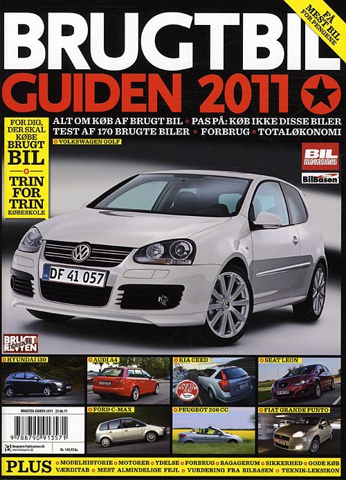 Brugtbil Guiden 2011 - Steen Bachmann - Boeken - Benjamin Publications AS - 9788790913571 - 23 juni 2011