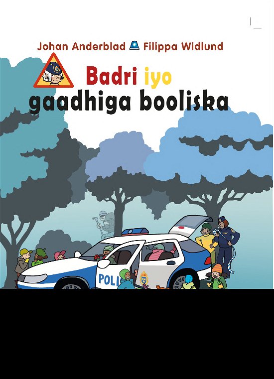 Cover for Badri iyo gaadhiga booliska (Inbunden Bok) (2023)
