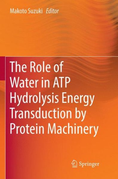 Cover for The Role of Water in ATP Hydrolysis Energy Transduction by Protein Machinery (Paperback Book) [Softcover reprint of the original 1st ed. 2018 edition] (2018)
