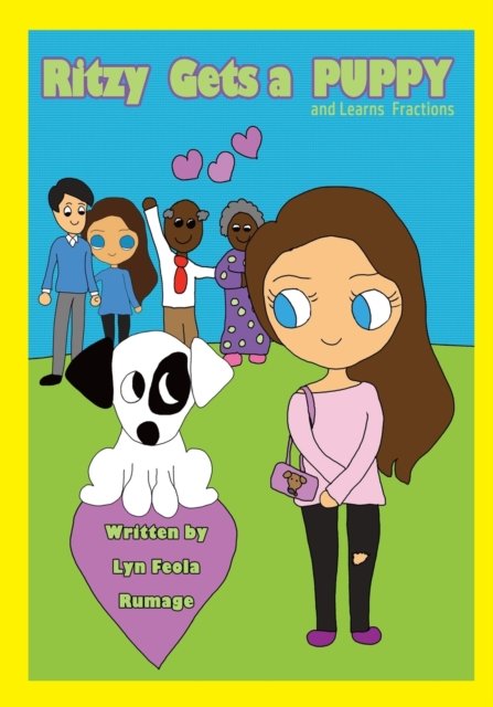 Cover for Lyn Feola Rumage · Ritzy Gets a Puppy: and Learns Fractions (Pocketbok) (2022)