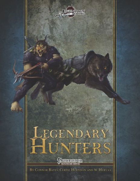 Cover for Cerise Herndon · Legendary Hunters (Paperback Book) (2021)