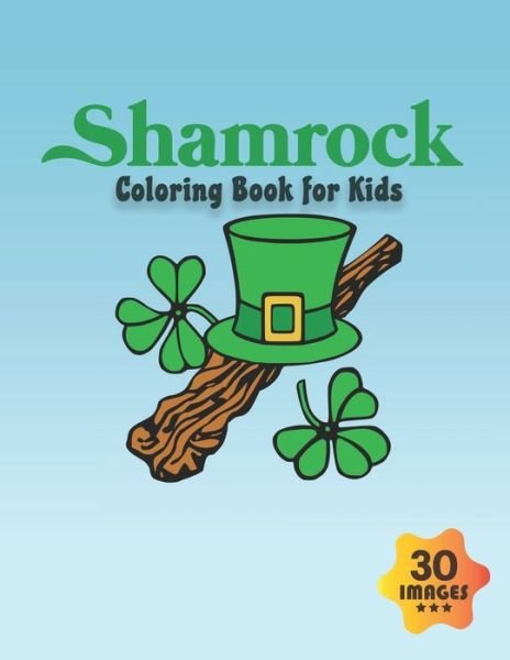 Cover for Neocute Press · Shamrock Coloring Book for Kids (Paperback Book) (2020)
